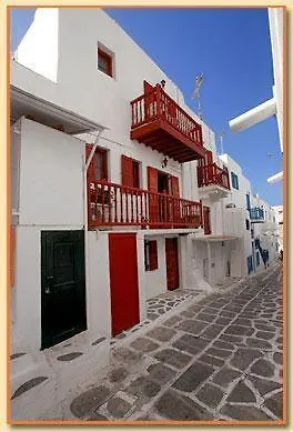 埃莱尼公寓酒店 3* Mykonos Town